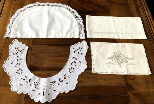 Linge ancien pochettes à - ancien,
