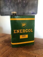 BIDON D'HUILE 2 LITRES " ENERGOL, AUTO S.A.E 20W "