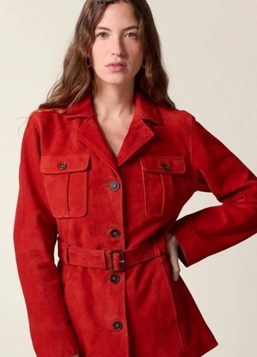 Veste saharienne femme daim - veste,
