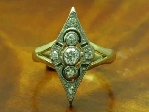 Bague fiançailles vintage - bague,