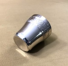 belle timbale en argent massif