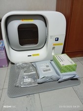 vend litiere automatique furubulous bon etat avec pack sac de rechange