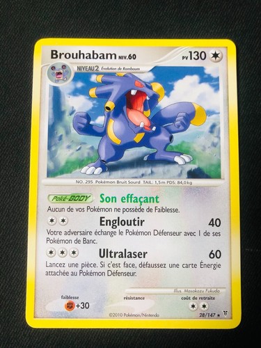 Carte pokémon brouhabam - carte,