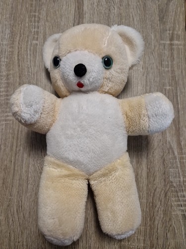 Peluche ours creme - peluche,