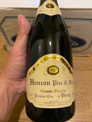 Bouteille champagne mouzon - bouteille,