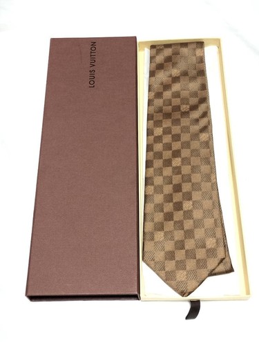 Cravate louis vuitton marron - louis,