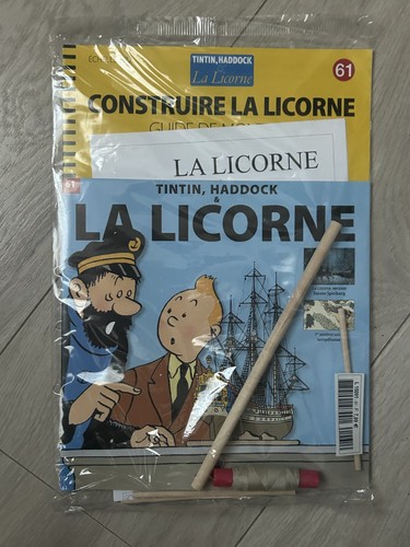 Construire licorne tintin - la,