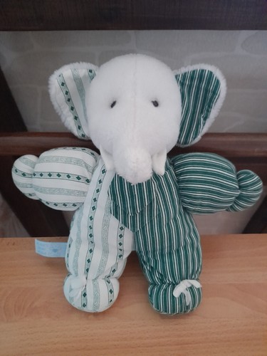 Doudou éléphant blanc - 🌷doudou,