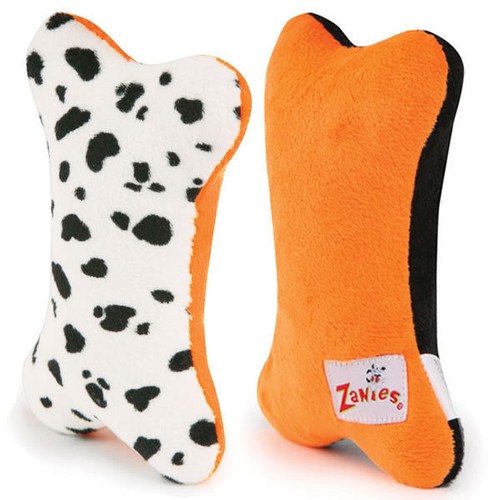 Boo bones dog toy - boo, plush