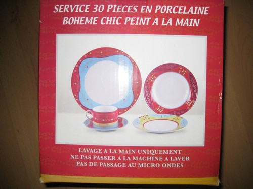 Service vaisselle 30 - de,