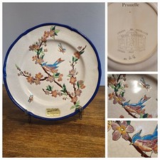 ASSIETTE EN EMAUX DES