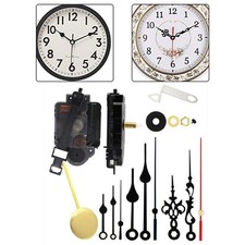 Mouvement d'horloge pendule 12888 avec 3 jeux d'aiguilles et kit de quincailleri