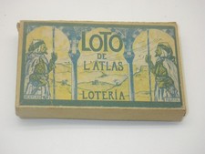 Loto de l'Atlas - Jeu ancien N.K. Paris