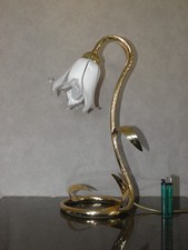 LAMPE DE TABLE abat-jour à fleurs lumière morden diseg moderniste 