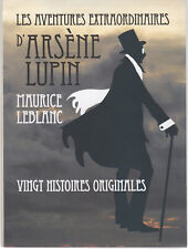LES AVENTURES D’ARSENE LUPIN 20 Histoires originales. Ed. du GLM 2011 TBE. VOIR 