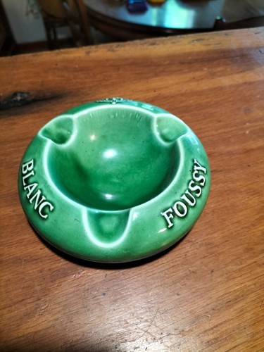 Cendrier publicitaire faience - cendrier,