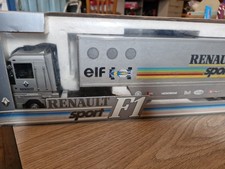 CAMION N LBS ELIGOR RENAULT MAGNUM AVEC REMORQUE RENAULT SPORT F1 COMME NEUF