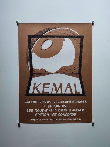 Kemal affiche exposition - kemal,
