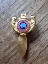 Insigne émaillé Union Fédérale des Anciens Combattants WW1 poilu tranchée 1914