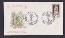 Enveloppe fdc cimetiere de - fdc,