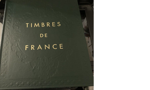 Grand album timbres france - album,