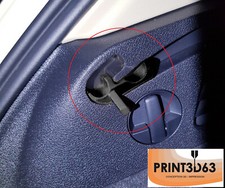 ⭐2x Supports de rideau de coffre pour Audi Q3 en ABS pour plage arrière Q3