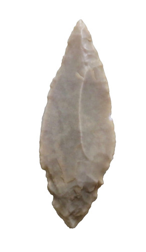 Pointe flèche silex - pointe, de