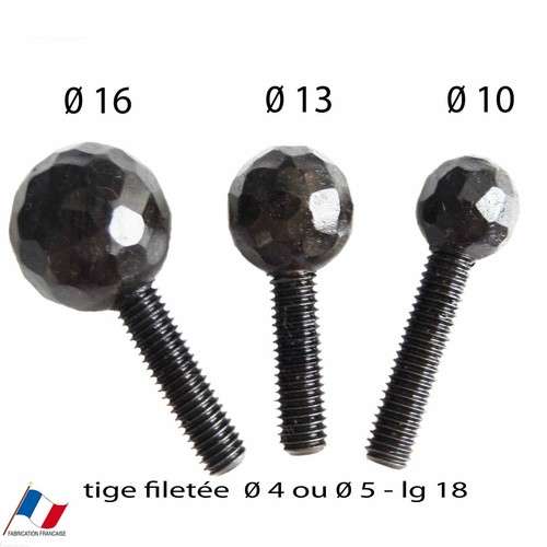 Choix boule patiné noir - au,
