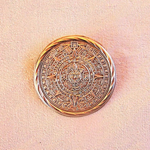Broche pendentif calendrier - pendentif,