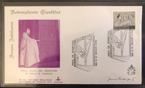 Fdc vatican pope - fdc,, «