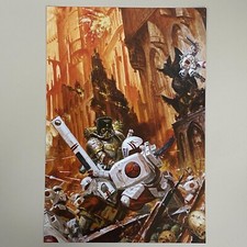 Affiche D'Art Tau Fire Warrior