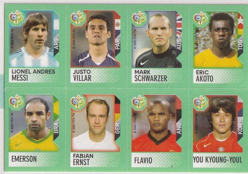 Panini world cup - panini, 2006