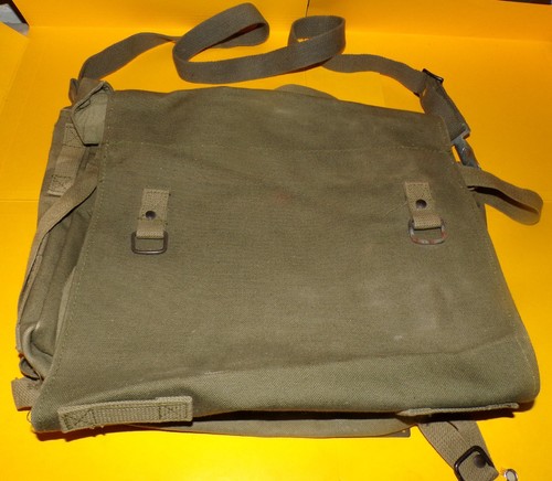 Musette militaire tissu - militaire,