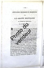 Histoire du Pas-de-Calais: 1840. Le grand bréviaire de l’évêché de Thérouanne