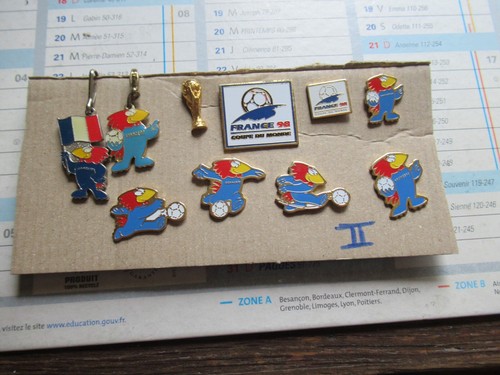 Lot pin s avec attaches - 8,