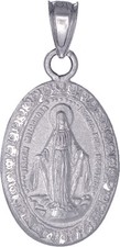 Sterling Silver Virgin Mary