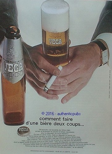Publicite vega 2000 biere - publicite,