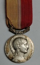 Médaille du travail syndicat général de commerce et industrie 1954