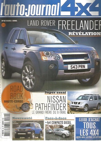 Auto journal 4x4 20 - l'auto,