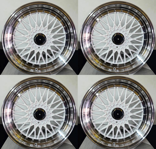 White wheels rims fits - rims,