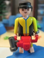 Plongeur avec caméra shark