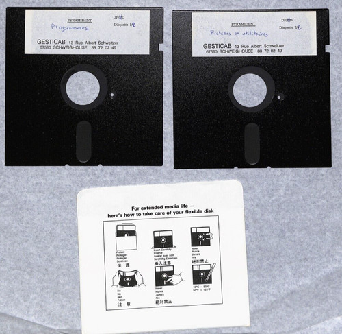 Gesticab pyramident floppy - pyramident, 2