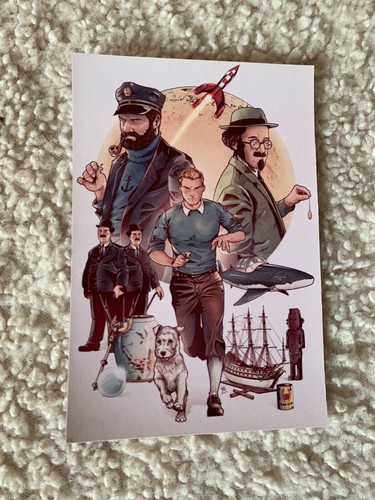 Carte postale 15x10 - carte, hommage