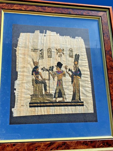 Vintage egyptian art painting - art,