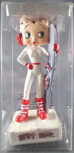 Betty boop skieuse - skieuse,