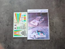 Renault 5 Turbo decalc 1/24