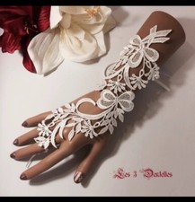 mariages Mitaine Dentelle Fait