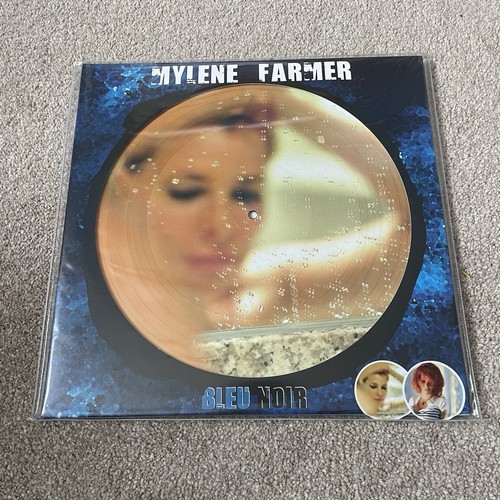 Mylene farmer bleu - farmer, noir