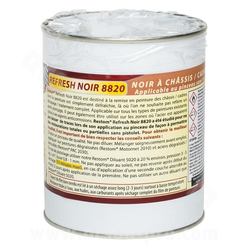 Restom refresh noir - refresh, 8820