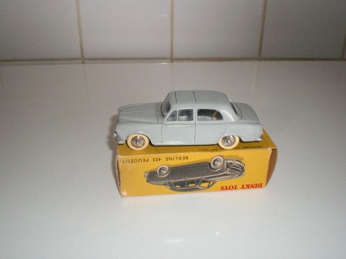 Dinky toys peugeot 403 vitre - dinky,